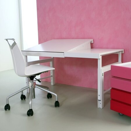 De Breuyn Debe Deluxe Schreibtisch Ziggy geteilte Platte