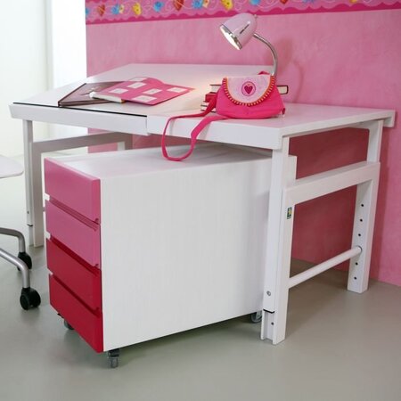 De Breuyn Debe Deluxe Schreibtisch Ziggy geteilte Platte