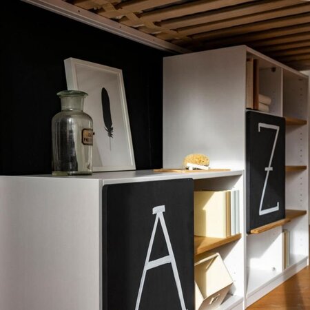 De Breuyn Regal gross KASVA Mdf weiss-lackiert