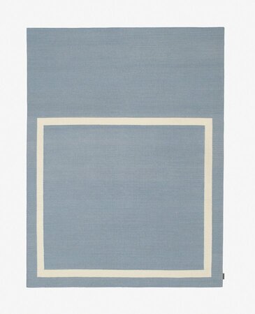 Kvadrat AB12 - Teppich (0021 - Blue/Beige)