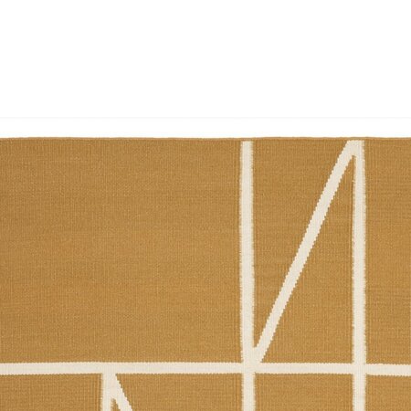 Kvadrat AB13 - Teppich (0032 - Mustard/Beige)