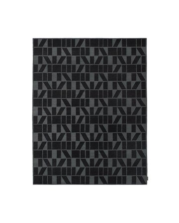 Kvadrat AB15 - Teppich (0023 - Black/Dark Grey)