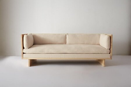 Kalon Rugosa Sofa - Oatmeal