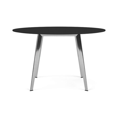 Montana JW Table - Ø 120 cm - Black Linoleum 