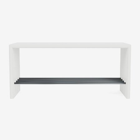Montana Schuh Bank-B 100 cm-White