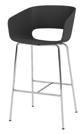Montana-Marèe 403 Barhocker Chrom - black