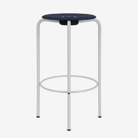 Montana-Kevi 2053-Counter-Hocker - pulverbeschichtet - oyster