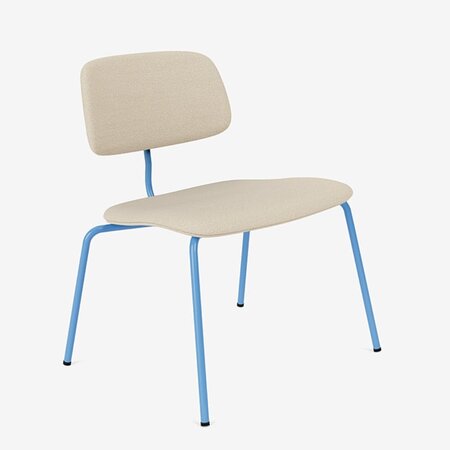 KEVI E2063 Lounge Vollgepolstert - Pilverbeschichtet Azure 154 - Hallingdal 200