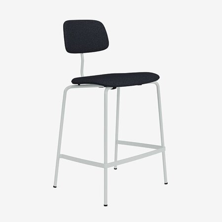 KEVI E2061 Counter - Vollgepolstert - Pulverbeschichtet - Oyster 156 - Lasur Black 05 - Hallingdal 180