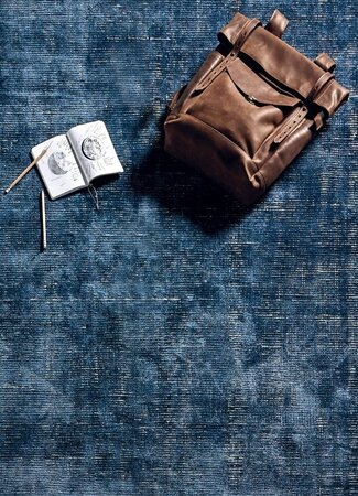 Kuatro West Blue Rug