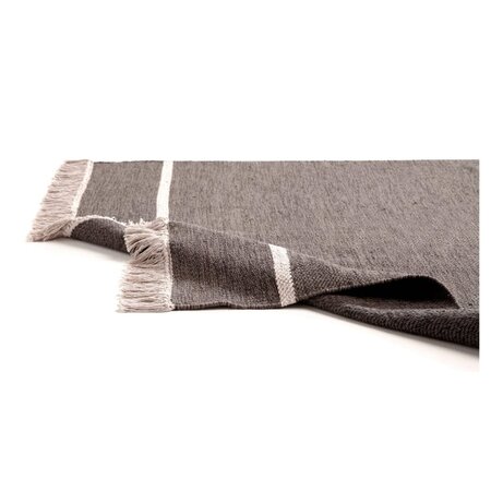 KUATRO Kilim Basic - Teppich - Grau