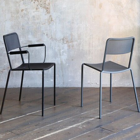 Zeus Ginger Armchair - Kupfer Schwarz & Glimmergrau