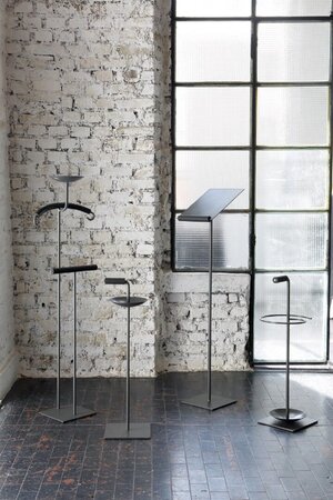 Zeus Servus Rain Schirmständer - Gunmetal grau