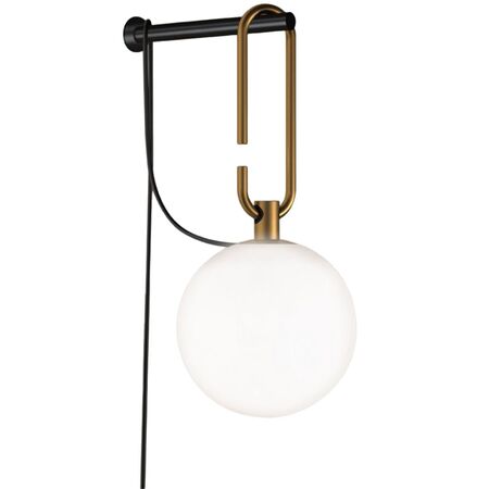 Artemide Artemide nh Wall Schwarz / Messing