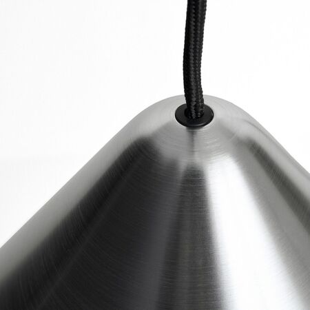 HAY Pendelleuchte Compass von Hay Brushed aluminium