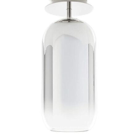 Artemide Gople Deckenleuchte von Artemide 1413010A, silber