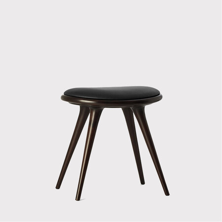 Mater Low Stool 47 cm - Dark stained beechwood