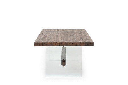 Whiteoak Dining Table Arcali-walnut