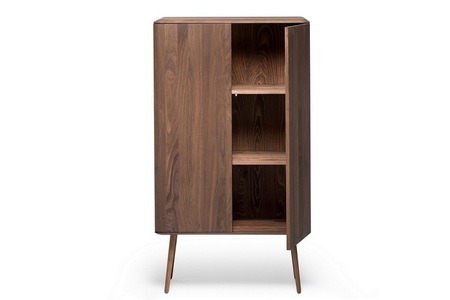 Woak Highboard Malin-walnut