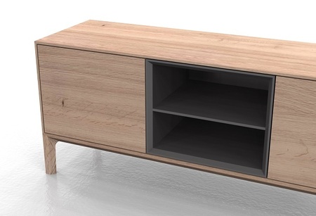 Woak Lowboard Raba - Oak