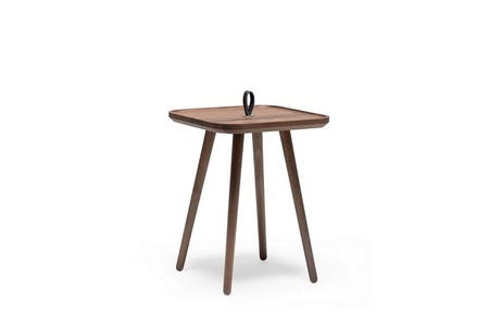 Woak Malin Side Table-walnut
