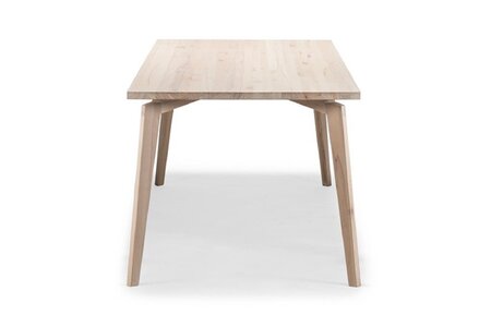 Solid by WhiteOak Lotte Dining Table-Esstisch - Knotty Oak