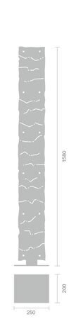 Steve Lechot TOTEM LED 1600 Stehlampe