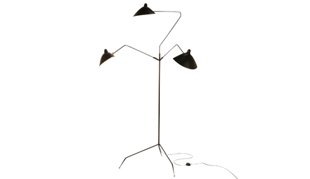 Serge Mouille Lampadaire 3 bras Stehleuchte