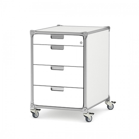 System 180 Rollcontainer CR-354-weiss