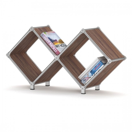 System 180 Peak Magazinständer-walnuss