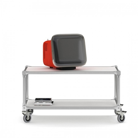 System 180 Pure Beistelltisch-weiss