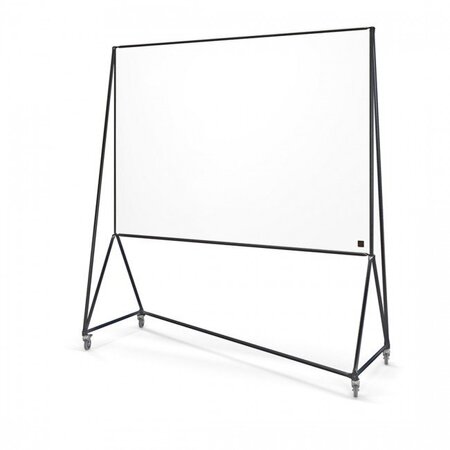 System 180 Black Line Design Thinking Whiteboard - Large