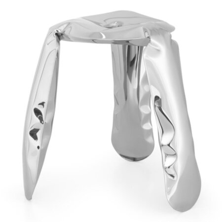 Zieta Plopp Standard Stool - Inox