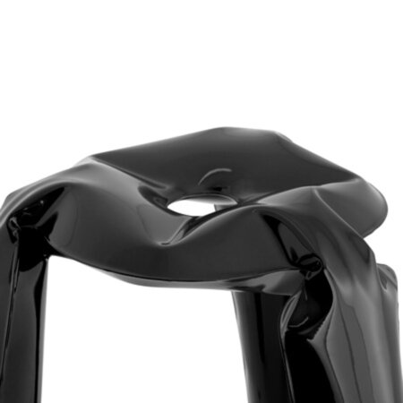 Zieta Plopp Standard Stool - Black Glossy