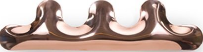 Zieta Kamm Coat Rack - 3 Copper