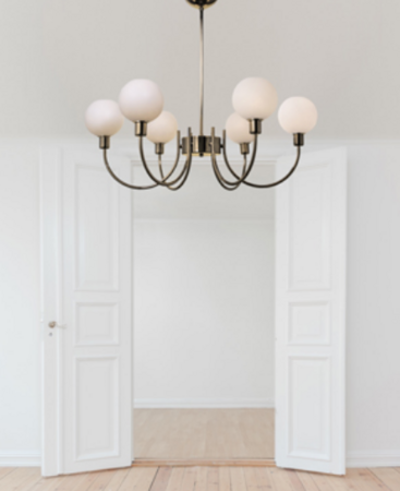 SP Light Diva Sospensione 6 L Vetro R