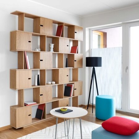 RADIS REGAL PIX LARGE- Eiche Furniert