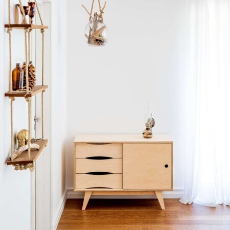 RADIS SIDEBOARD SOSIXTIES- 1 TÜR Light Oak