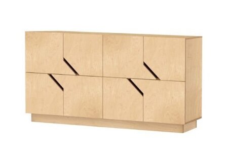 RADIS SIDEBOARD MAZE- 2X4-  LIGHT OAK