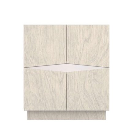 RADIS SIDEBOARD LOXI 2X2, 4 TÜREN-  PEBBLE GREY, WHITE OSMO Auswahl zurücksetzen