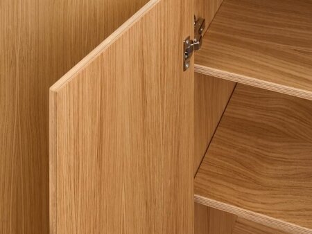 RADIS ANRICHTE NOBLE SCHUBLADEN - EICHE FURNIERT