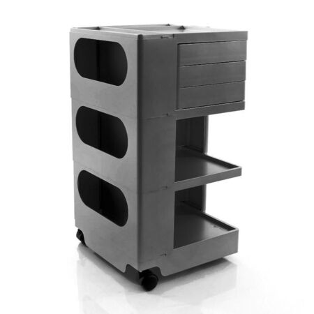 B Line Boby Rollcontainer - tornado grau/3 Schubkästen