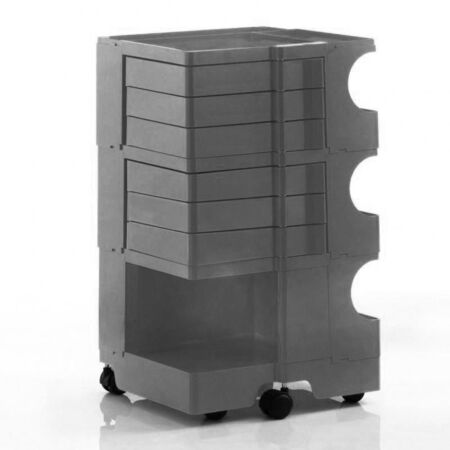 B Line Boby Rollcontainer - tornado grau/6 Schubkästen