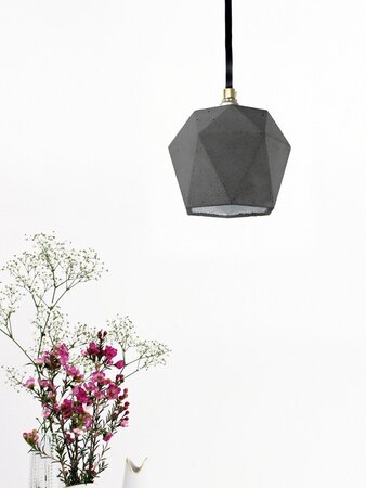 GantLights T2 Dark Hängelampe Trianguliert - Silber