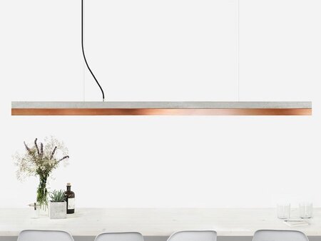 Gantlights C3 Copper Pendelleuchte Kupfer Lang