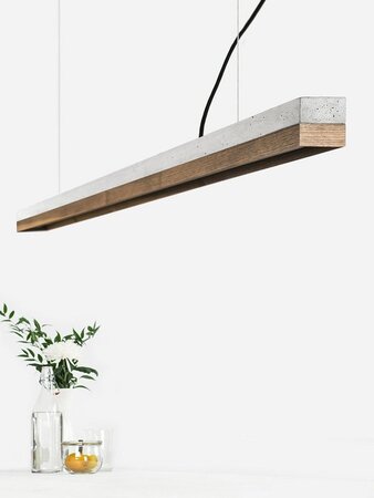 Gantlights C3 Nut Pendelleuchte Nussbaum Lang