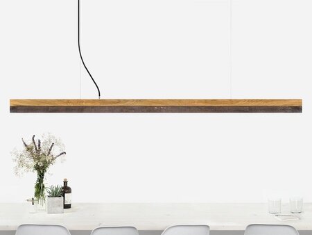 Gantlights C3O Corten Pendelleuchte Corten Stahl Lang