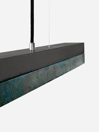 Gantlights C2 Dark/Oxid Pendelleuchte Oxidiertes Kupfer