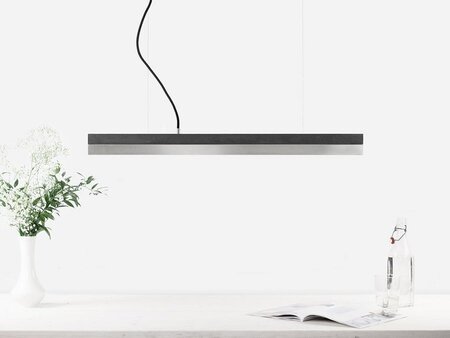 Gantlights C2 Dark/Stainless Steel Pendelleuchte Edelstahl