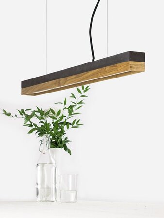 Beton Dunkel Eichenholz